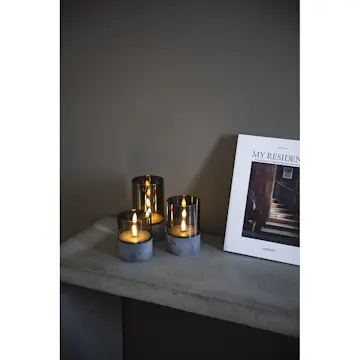 Ljuslykta Gnosjö Konstsmide Set 1819 LED