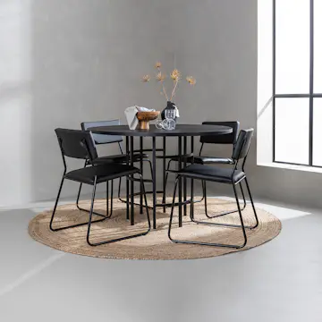 Matgrupp Venture Home Copenhagen med 4 Kenth Stolar