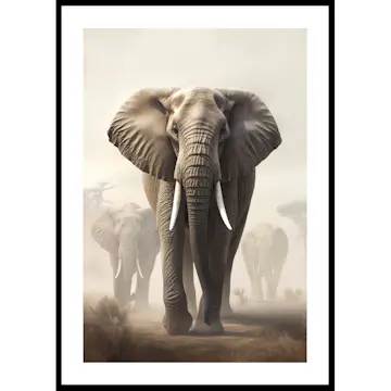 Poster Gallerix Elephant Matriarch