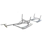 Stocksläde Clou Silver