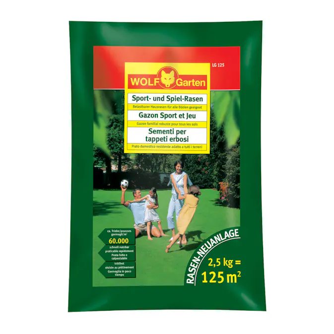 Gräsfrö WOLF-Garten Villa 125 kvm