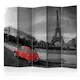 Rumsavdelare Skärmvägg Arkiio Eiffel Tower And Red Car II 225x172 cm