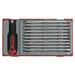 Skruvmejselsats 12 delar Teng Tools TTMD12D