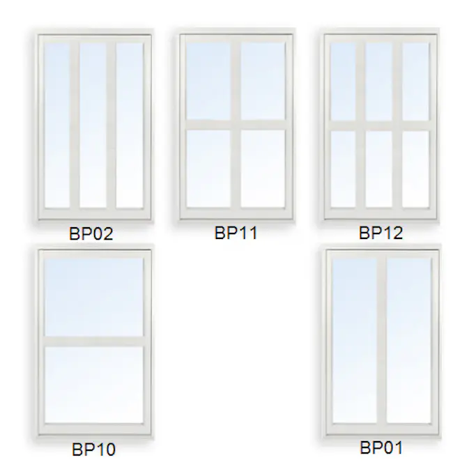 Bågpost Svenska Fönster Fast Genomgående Alufönster