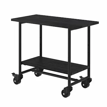 Planterings och Grillbord PLUS Urban Picnic Svart Underrede Med 1 Hylla