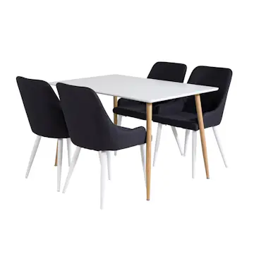 Matgrupp Venture Home Pobbie med 4 Plake Stolar Polyestertyg