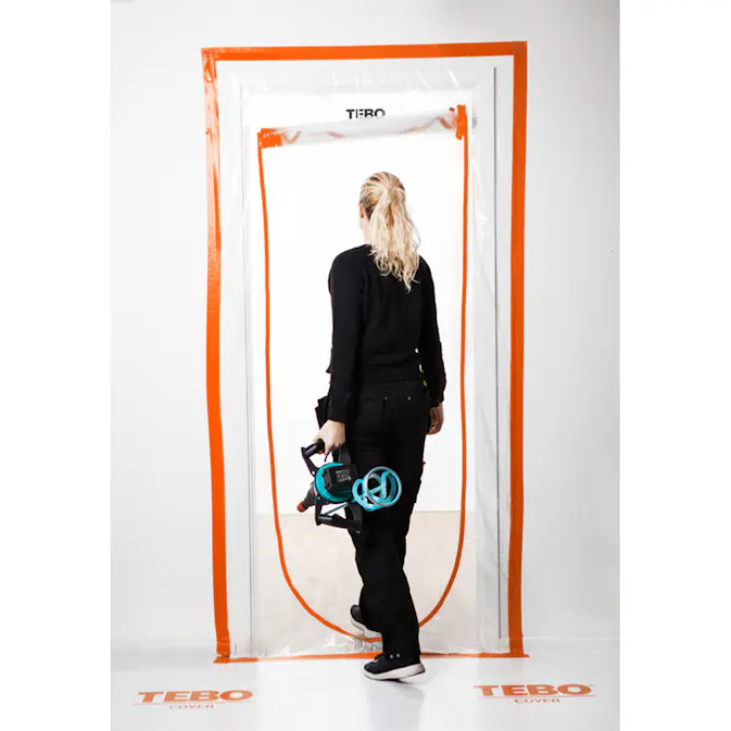 Blixtlåsdörr Tebo U Cover