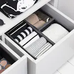 Lådförvaring Bigso Box of Sweden Drawer Organizer 3-Set Grå
