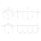 Carport Palmako Robert 23,1 m2