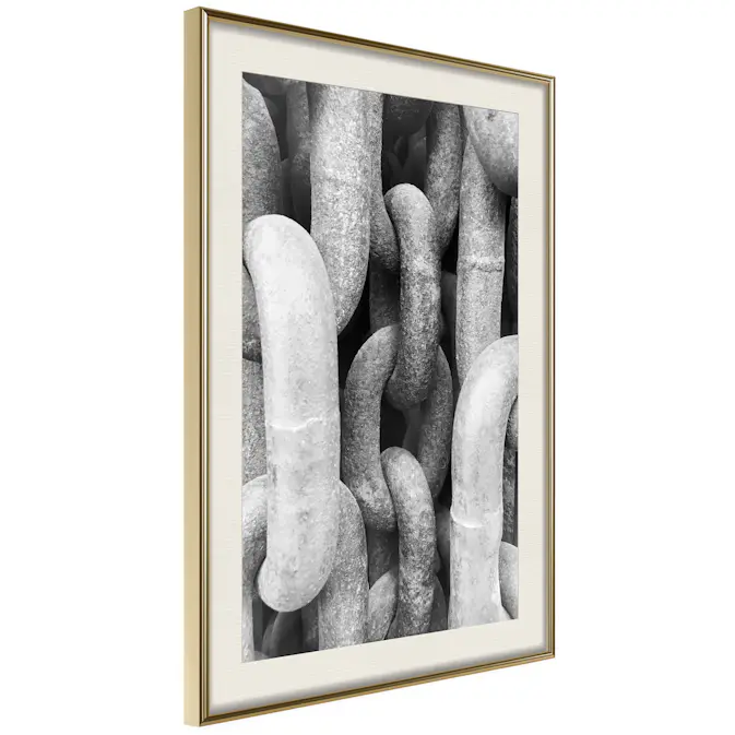 Poster Artgeist Affisch Old Chain