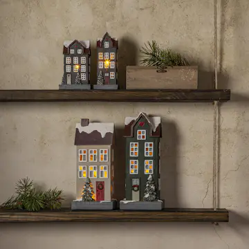 Dekoration Star Trading Hus Set