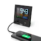 Väckarklocka Hama Dual-Usb Usb-Laddning Svart