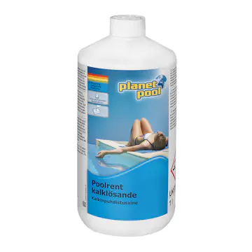 Poolrengöring Planet Pool Poolrent Kalklösande 1 L