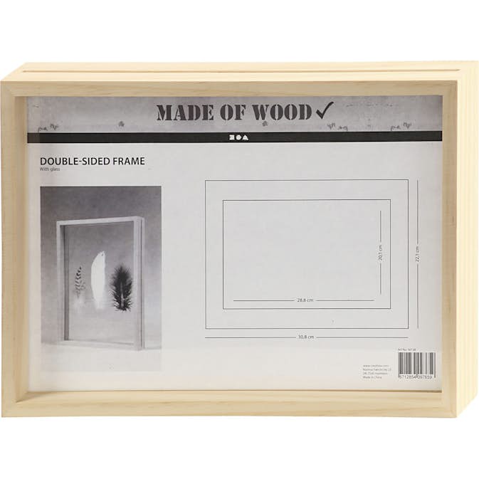 Dubbelramar Creativ Company Djup 4,5 cm Stl 22,1x30,8 cm 1 St