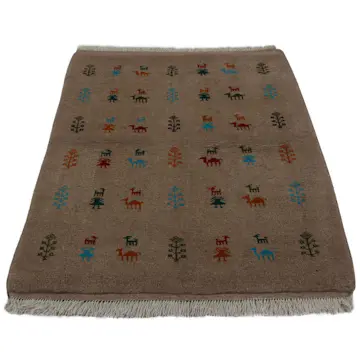 Persisk Matta Arkiio Gabbeh Khorasan 104x140