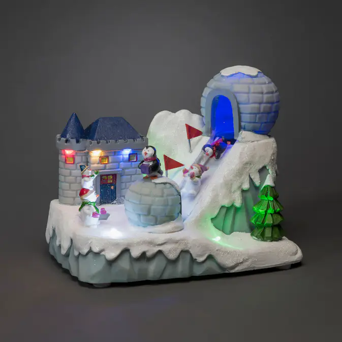 Julby Mekanisk Gnosjö Konstsmide Pingviner