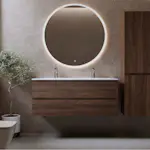 Tvättställsskåp Bathlife Eufori med Tvättställ och Spegel Skina