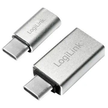USB-C till USB + USB-C MicroUSB LogiLink