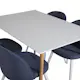 Matgrupp Basic Home Pontus Rektangulärt Matbord 120 cm med 4 Sedavi Matstol