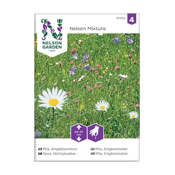 Frö Ängsblommor Nelson Garden Mix