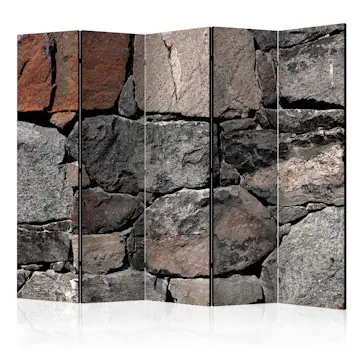 Rumsavdelare Skärmvägg Arkiio Dark Stones II 225x172 cm