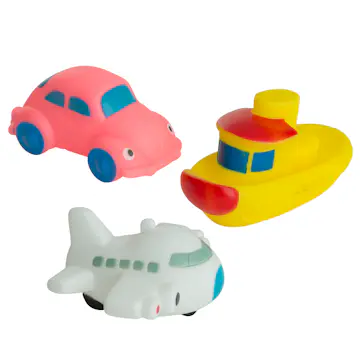 Badleksak Rätt Start Fordon 3-pack