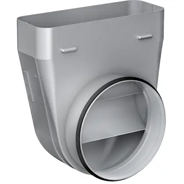 Adapter Flatkanal Bosch DZZ1WW1X1 Till Fläkt