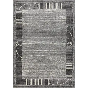 Wiltonmatta D-sign Ulm Ljusgrå/Vit