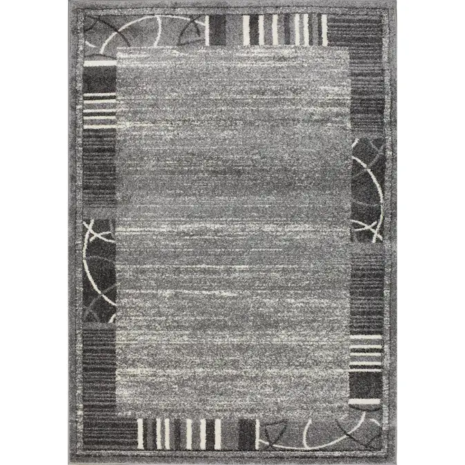 Wiltonmatta D-sign Ulm Ljusgrå/Vit