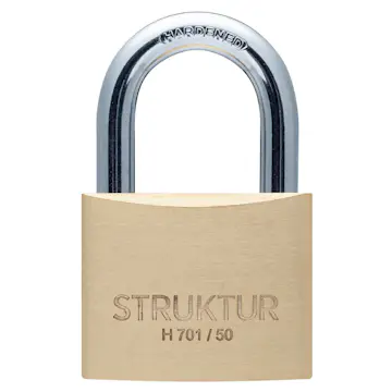 Hänglås Millers Mässing H 701/50