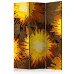 Rumsavdelare Skärmvägg Arkiio Sunflower Dance 135x172 cm