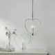 Inomhusdekoration Star Trading Flamme Heart Vägg