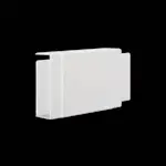 T-Stycke till Matarkanal Hager LF/LFH 40 x 110 mm Halogenfri Vit RAL 9016