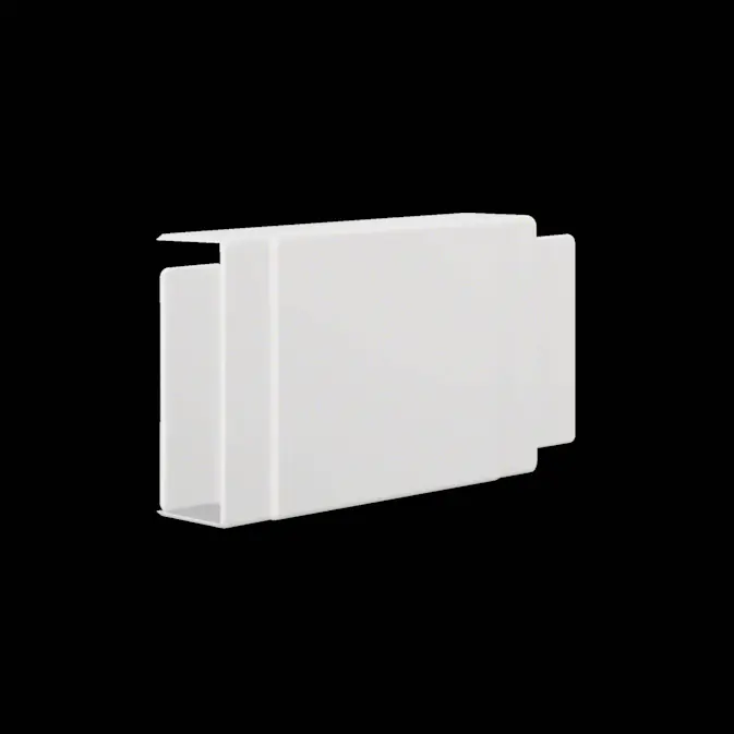 T-Stycke till Matarkanal Hager LF/LFH 40 x 110 mm Halogenfri Vit RAL 9016