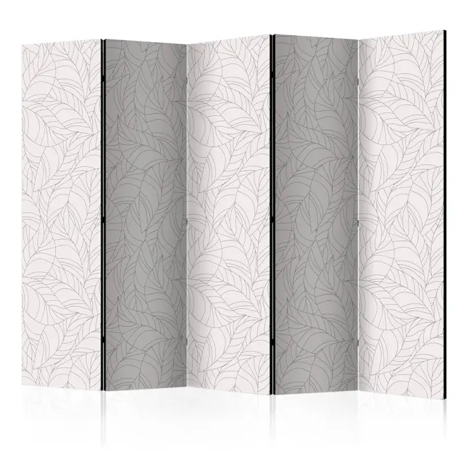 Rumsavdelare Skärmvägg Arkiio Colourless Leaves II 225x172 cm