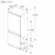 Integrerad Kyl & Frys Bosch Serie 2 KBN96NSE0 XXL med Två Kylsystem För Optimal Nedkylning