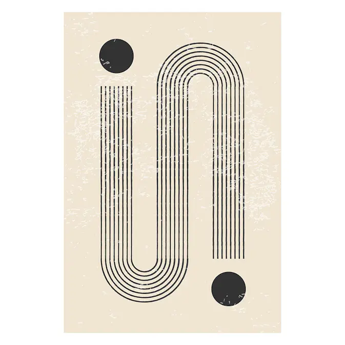 Posters Venture Home Pantheon Beige