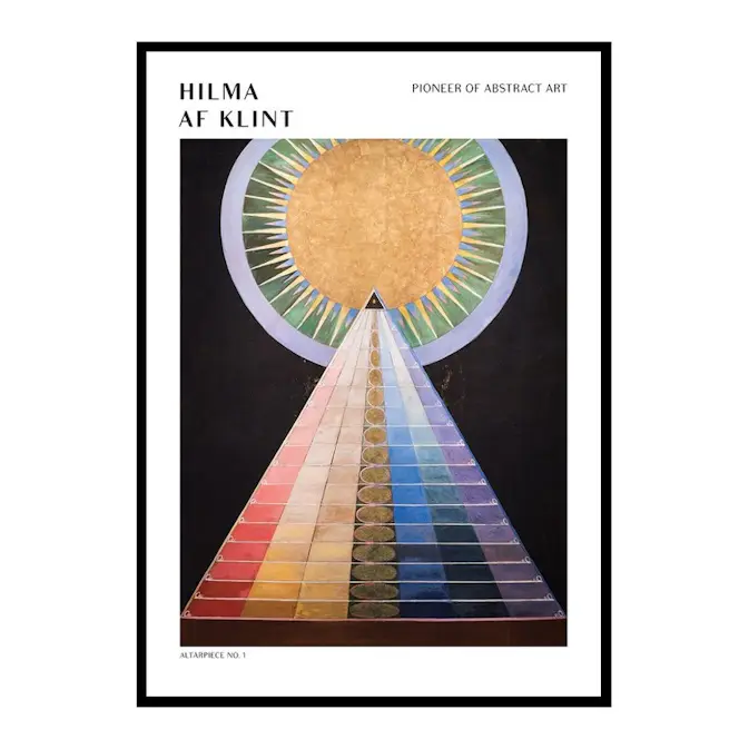 Poster Gallerix Altarpiece No1 By Hilma Af Klint