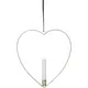 Inomhusdekoration Star Trading Flamme Heart Vägg