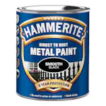 Rostskyddsfärg Hammerite Slätlack Svart 250ml