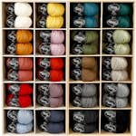 Ullgarn Creativ Company Mixade Färger 125 m 20X10 Nystan/1 Förp