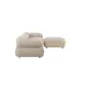 3-sitssoffa Venture Home Mika 4 st Moduler Beige Divan