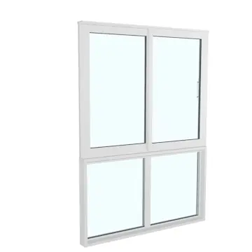 Skjutfönster med fast underdel Landskap Robust Vår och Höst 2-del
