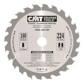 Sågklinga CMT Orange Tools TF Alu/Plast