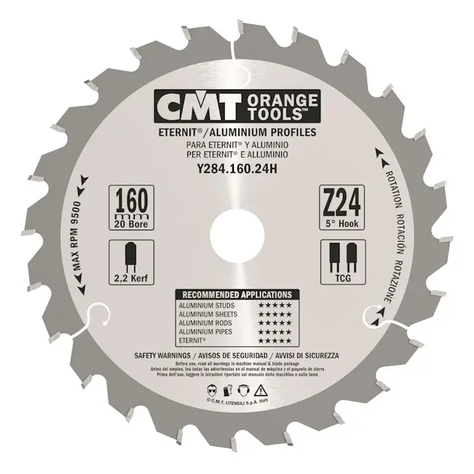 Sågklinga CMT Orange Tools TF Alu/Plast