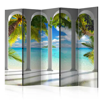 Rumsavdelare Skärmvägg Arkiio Sea behind Columns II 225x172 cm