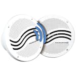 Marinhögtalare ProMarine Bluetooth-högtalare vit startset 6,5" 150w