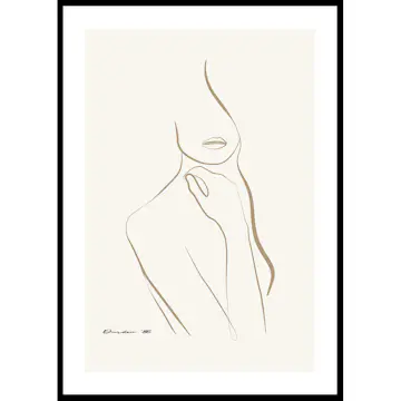 Poster Gallerix Shape Of A Woman No2