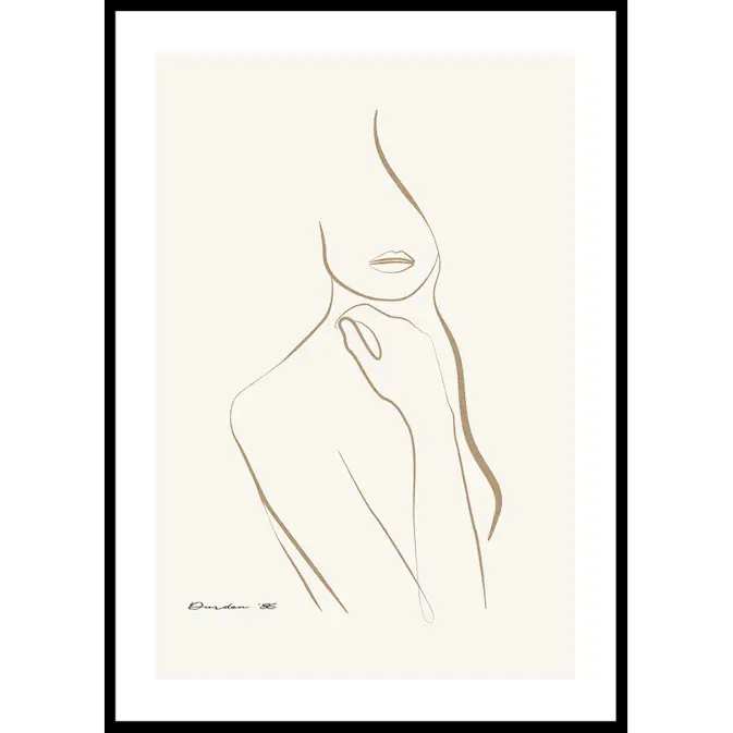 Poster Gallerix Shape Of A Woman No2
