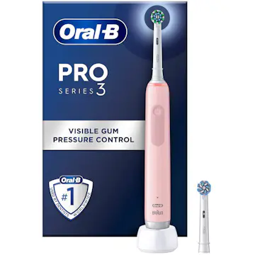 Eltandborste Oral-B Pro3 + Extra Refill